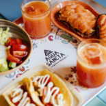 Agua Sancta food