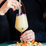 Agua Sancta food