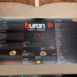 Buran Pizza Kebab menu
