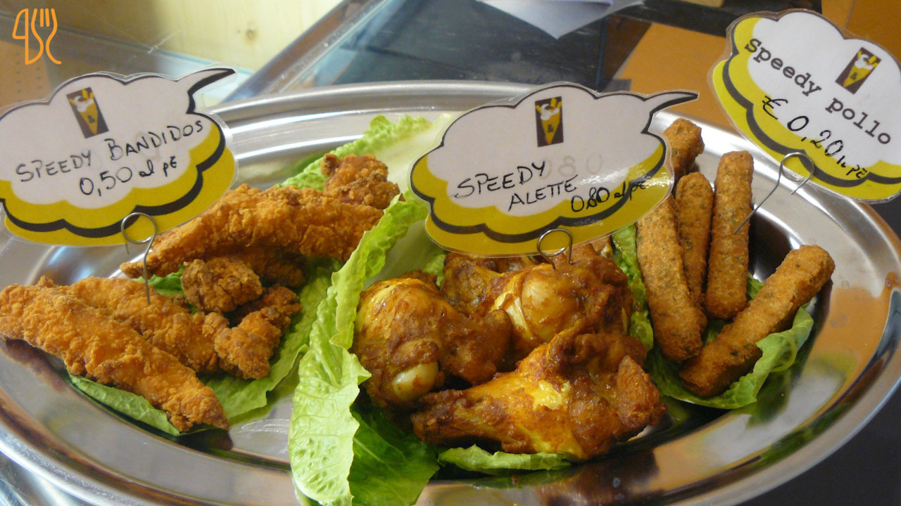 Sfizzi Fritti Comida