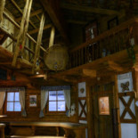 Rifugio Jora Hutte inside