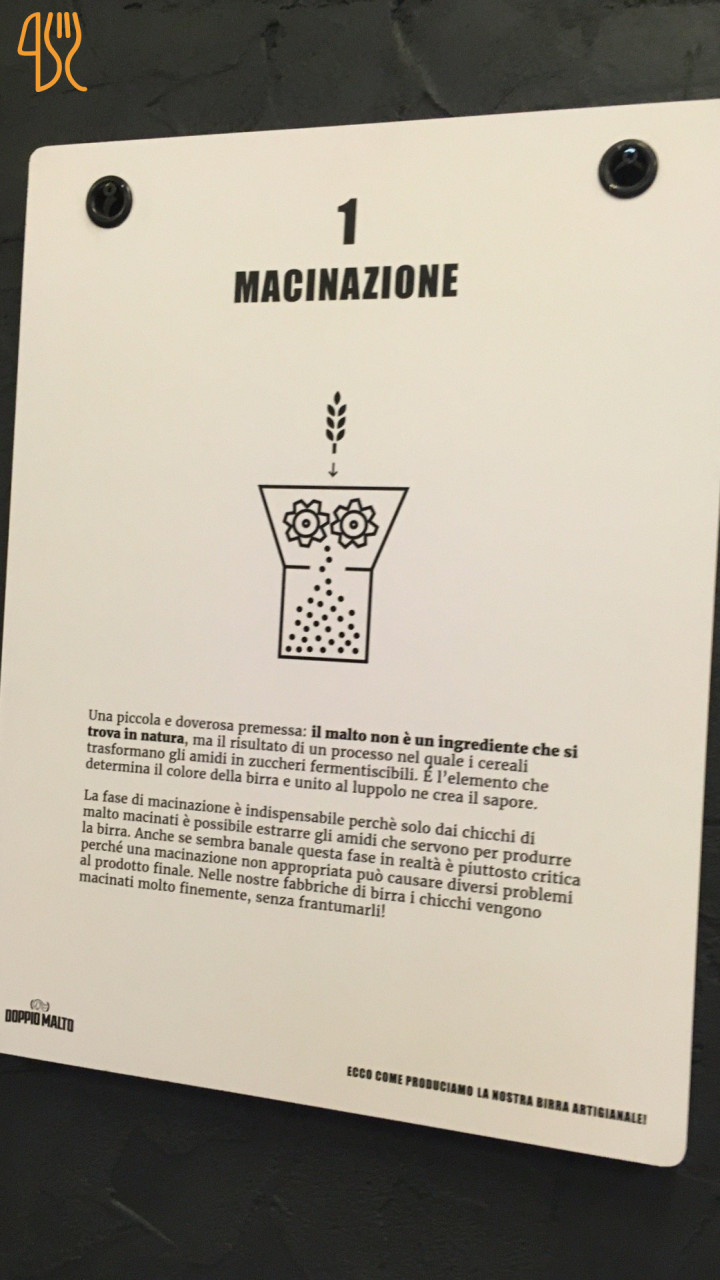 Doppio Malto Comida