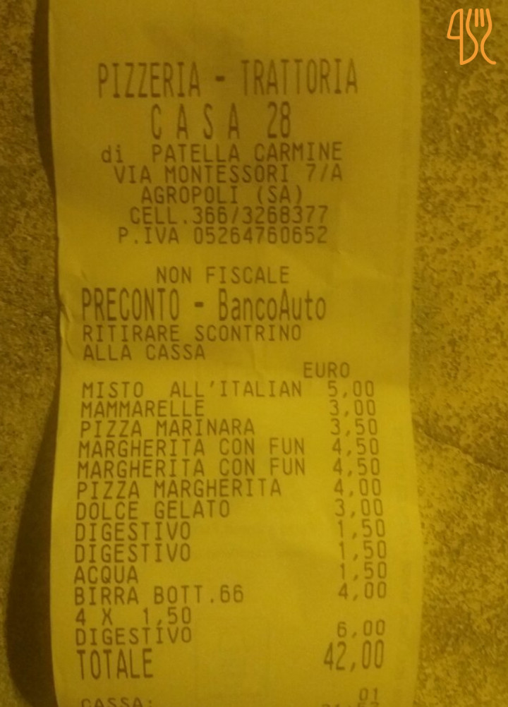 Casa 28 Carte