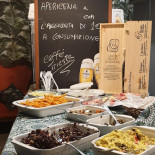 Trieste Lounge food