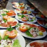 Trattoria Pizzera Tramonti Costa D Amalfi food