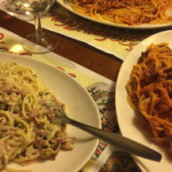 Spaghetti Notte food