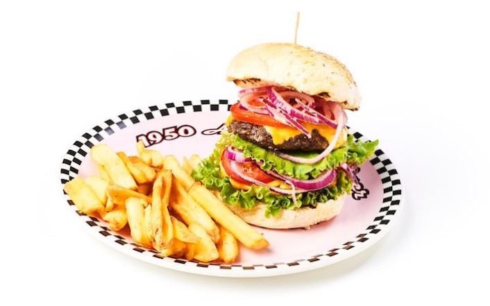 1950 American Diner Pontedera Nourriture