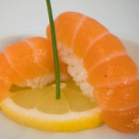 Sushi River food