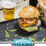 Deliverypizzaburger Nourriture