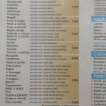 Runner Pizza menu