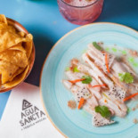 Agua Sancta food