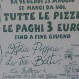 Osteria Pizzeria Le Tre Botti Nourriture