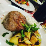 Steak inside