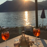 La Zattera Sul Lago E Pizzeria Dentro