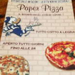 Paper Pizza Comida