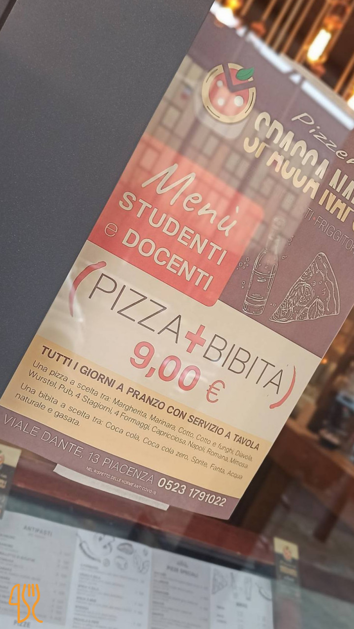 Spaccanapoli Speisekarte