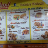 Bobby Kebab Di Sanchez Moran menu