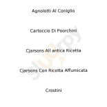 Al Cjant Dal Rusignul food
