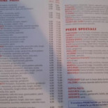 Miss Pizza menu