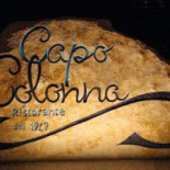 Capo Colonna Comida