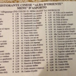 Alba D'oriente Comida