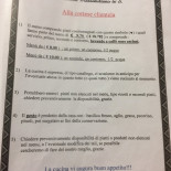 Ca Rosa Trattoria Carte