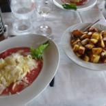 Antica Trattoria La Piazza food