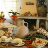 Agriturismo L'aia Comida