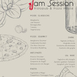 Jam Session Speisekarte