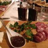 La Signora In Rosso food