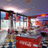 1950 American Diner Pontedera Nourriture