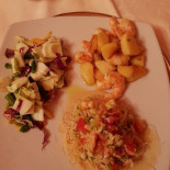 La Rosa Blu Comida