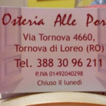 Osteria Alle Porte inside