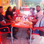 Over Pizza Dentro