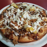 Over Pizza Comida