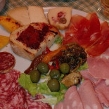 Trattoria Cibara food