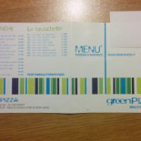 Green Pizza Carte