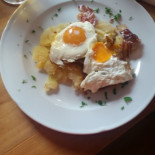 Malga Baita Messnerjoch Comida