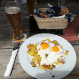Malga Baita Messnerjoch Comida