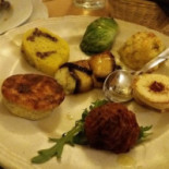 Osteria I Santi food