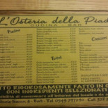 Osteria Della Piada Carte