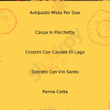 Osteria La Pergola food