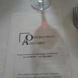 Osteria Degli Amici Miei food