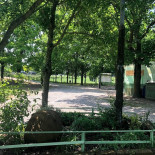 L'oasi outside
