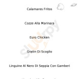 L'approdo Menu