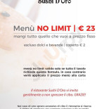 Sushi D'oro Carta