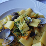 Scarpetta D'oro food