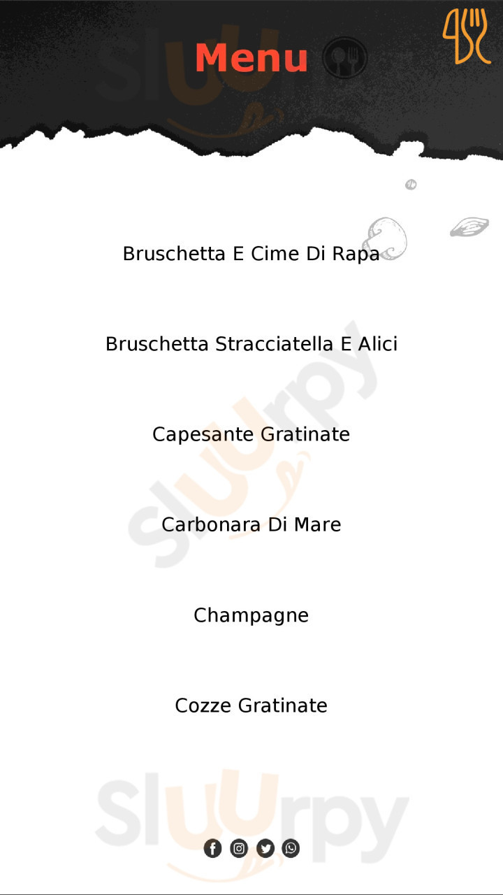 Pizzeria Passo D'orta Carte
