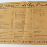 Osteria Della Piada Nourriture