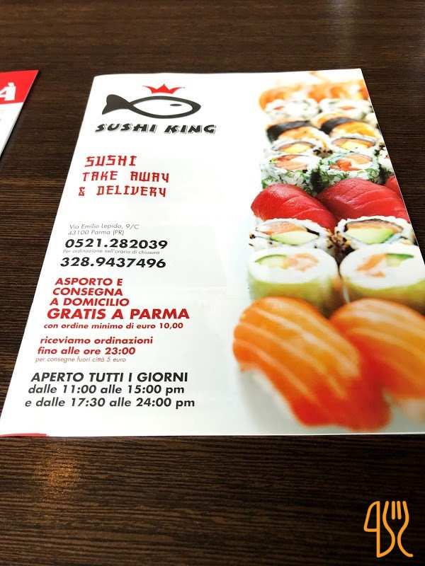 Sushi King Carta